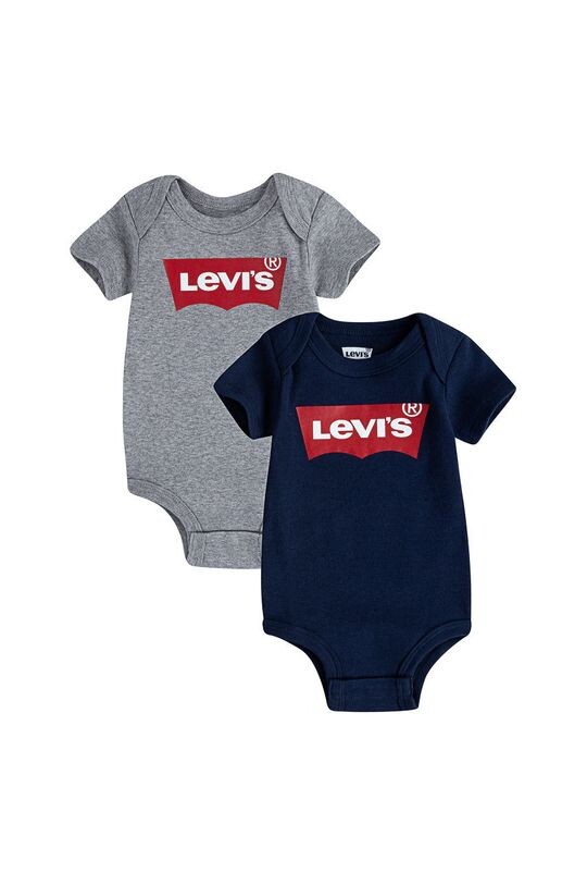 Детское боди Levi's (2 шт.), темно-синий 
Детское боди Levi's (2 шт.), темно-синий