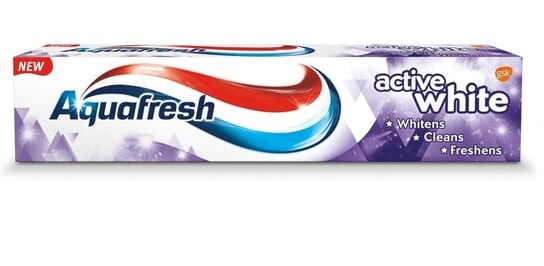 Зубная паста, 125 мл Aquafresh, Active White, GSK
Зубная паста, 125 мл Aquafresh, Active White, GSK