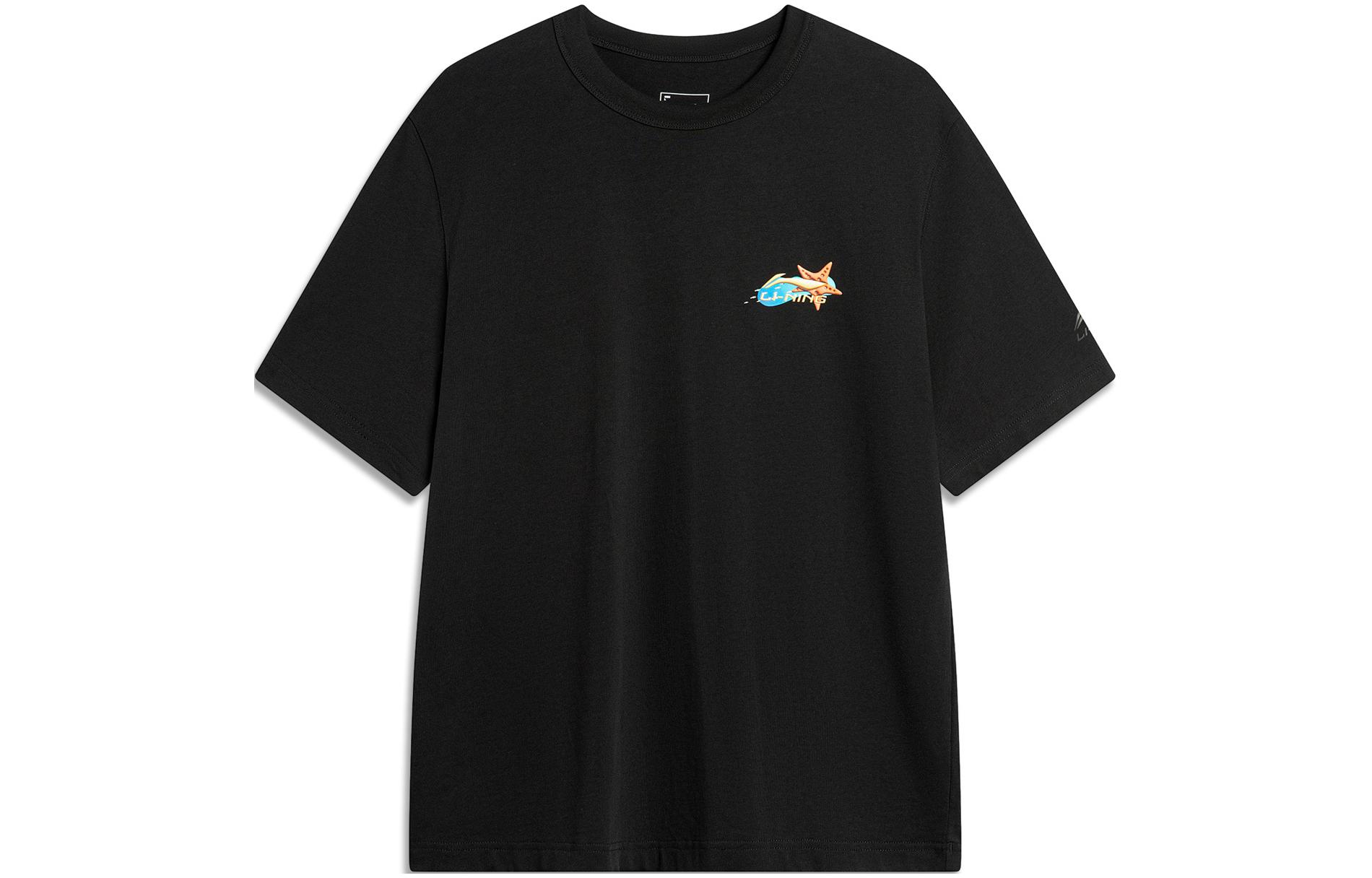 Футболка Sports Trend Series мужская черная с синим принтом LINING, черный/синий
Футболка Sports Trend Series мужская черная с синим принтом LINING, черный/синий