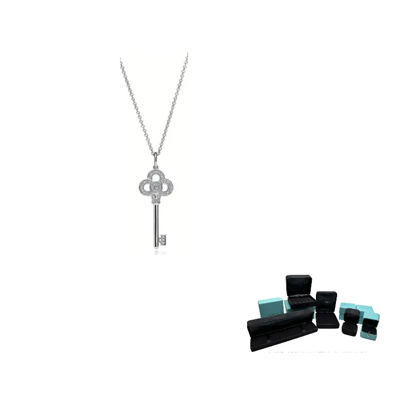 TIFFANY & CO. Коллекция Keys 18-каратное белое золото ожерелье женское
TIFFANY & CO. Коллекция Keys 18-каратное белое золото ожерелье женское