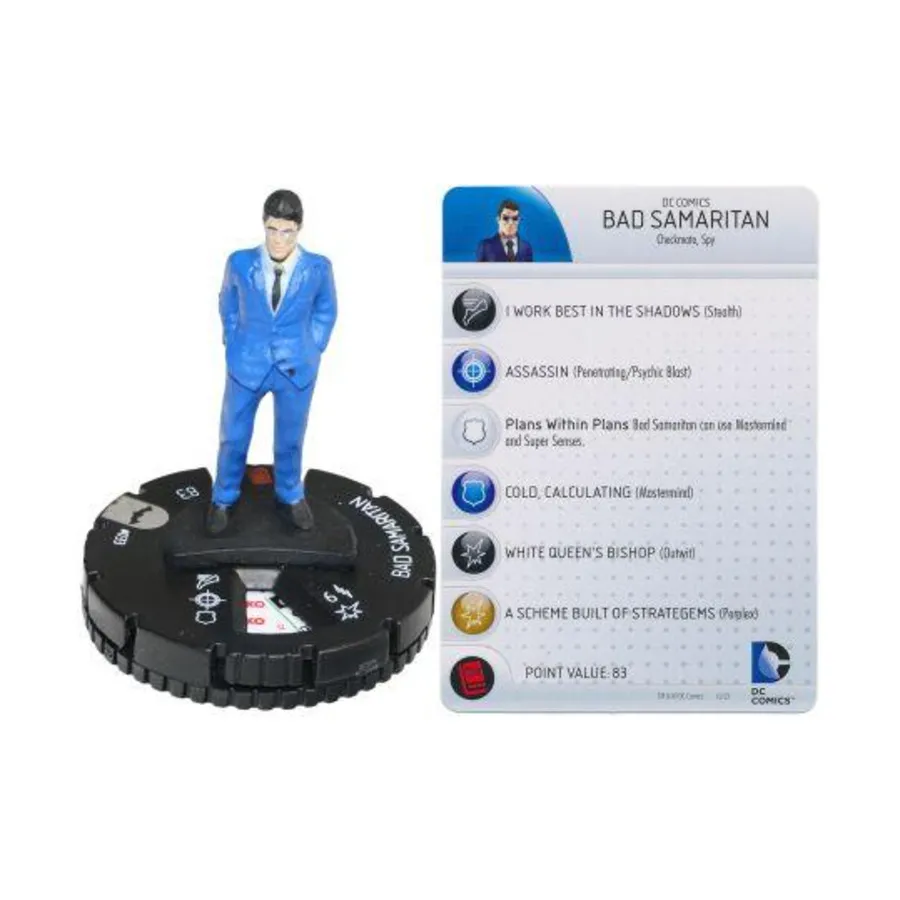 Плохой самаритянин #033, DC HeroClix - Batman - Singles
Плохой самаритянин #033, DC HeroClix - Batman - Singles