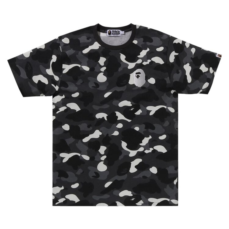 Футболка BAPE City Camo Large Ape Head Tee, черный 
Футболка BAPE City Camo Large Ape Head Tee, черный