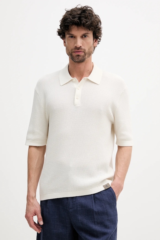 Хлопковая поло Calvin Klein Jeans, бежевый
Хлопковая поло Calvin Klein Jeans, бежевый