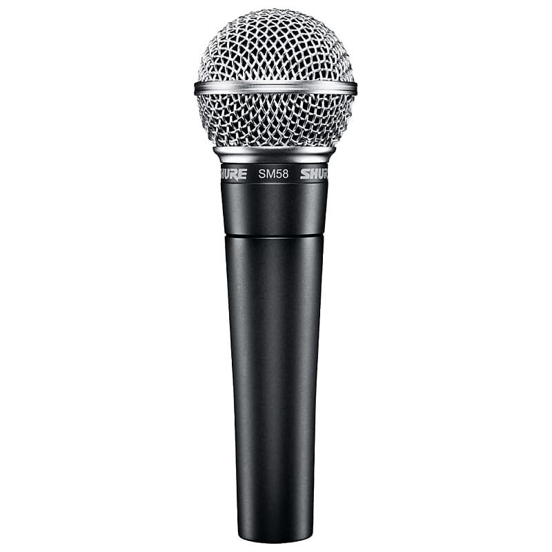 Динамический вокальный микрофон Shure SM58 Handheld Cardioid Dynamic Microphone
Динамический вокальный микрофон Shure SM58 Handheld Cardioid Dynamic Microphone