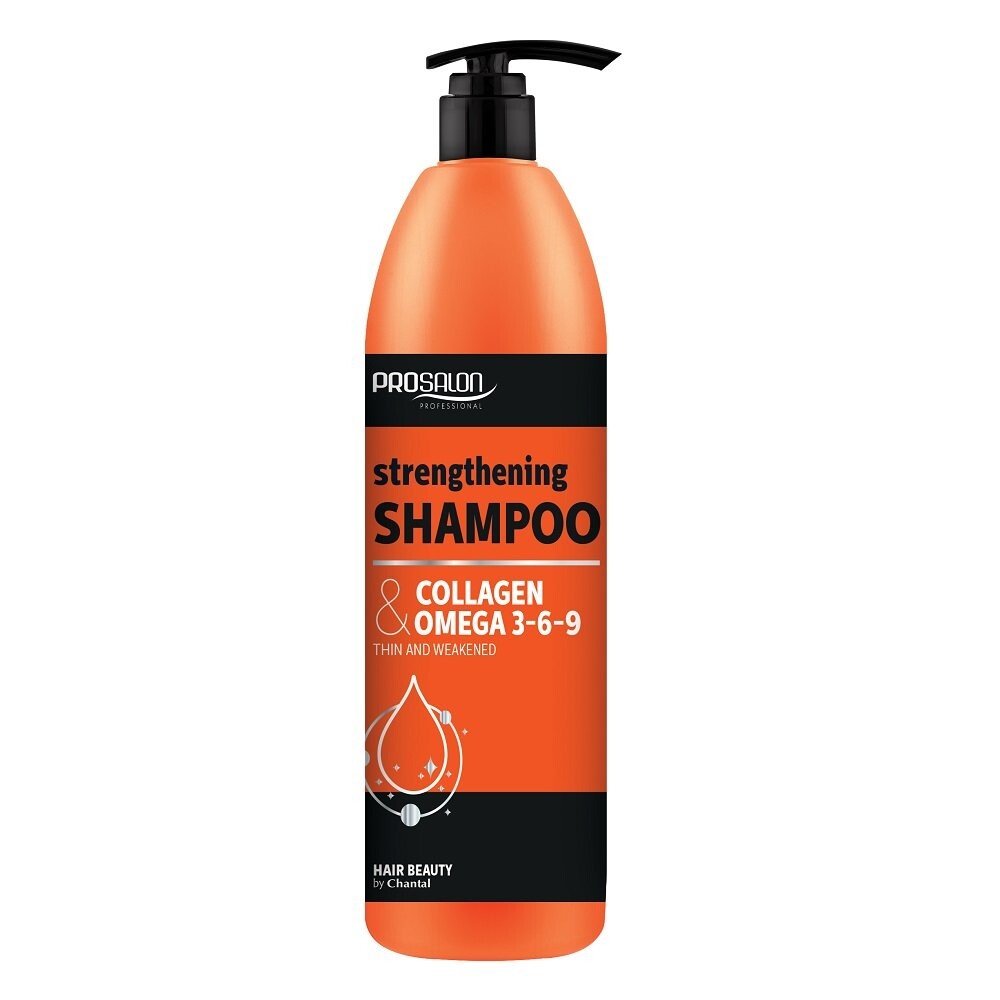 Chantal, Prosalon Collagen, Шампунь для укрепления волос с коллагеном, 1000мл
Chantal, Prosalon Collagen, Шампунь для укрепления волос с коллагеном, 1000мл