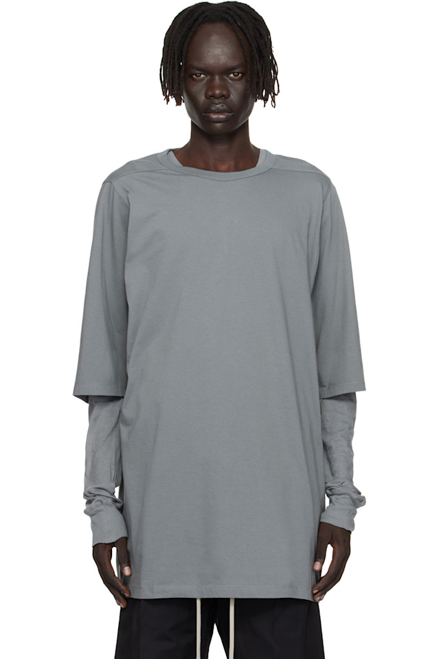 Rick Owens Большая футболка «Серые конкордианы»
Rick Owens Большая футболка «Серые конкордианы»