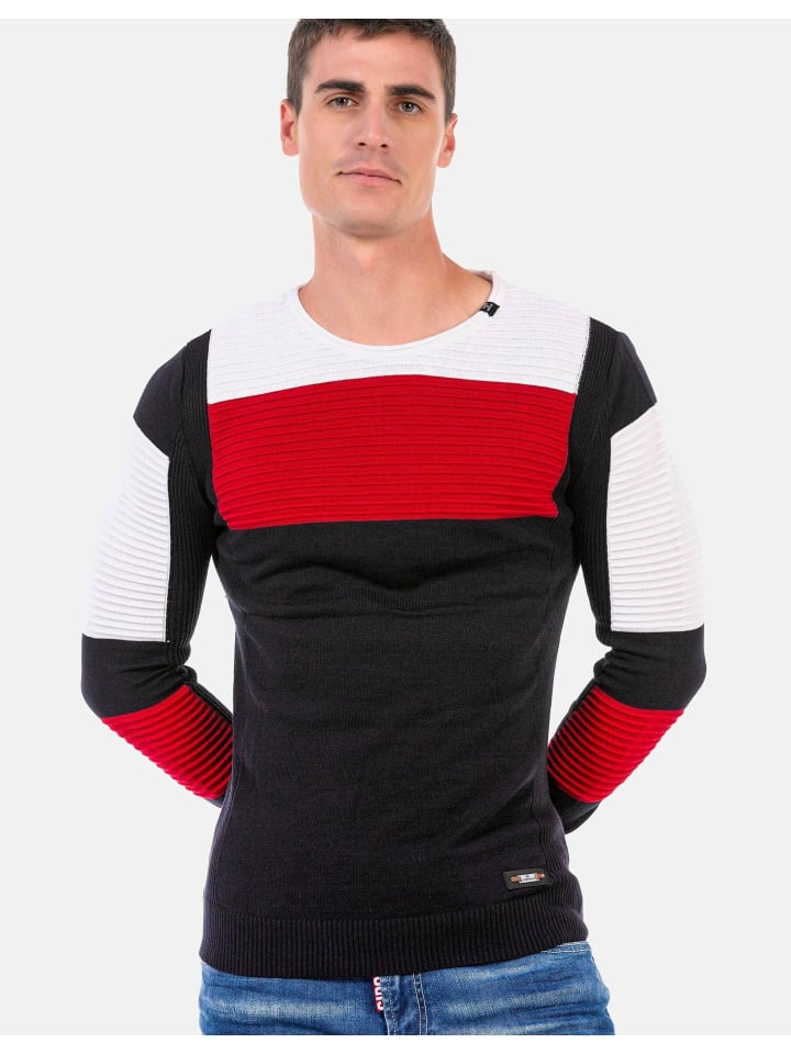 Пуловер Cipo & Baxx, цвет navyblue-red
Пуловер Cipo & Baxx, цвет navyblue-red