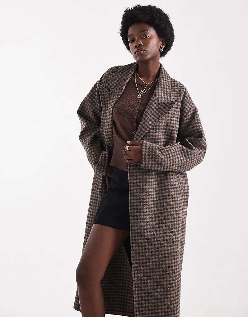 Длинное шерстяное пальто Native Youth коричневого цвета
Длинное шерстяное пальто Native Youth коричневого цвета