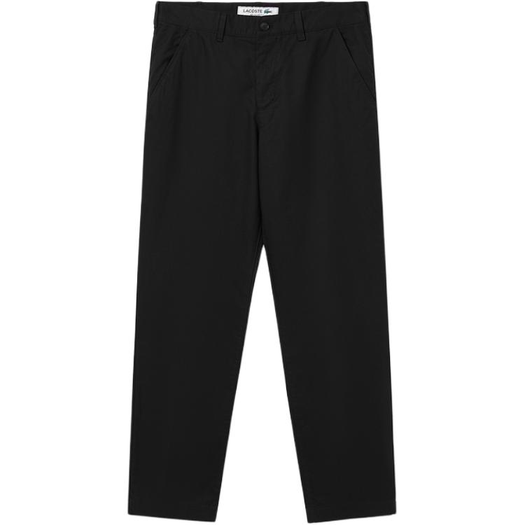 Хлопковые чиносы LACOSTE, черный
Хлопковые чиносы LACOSTE, черный