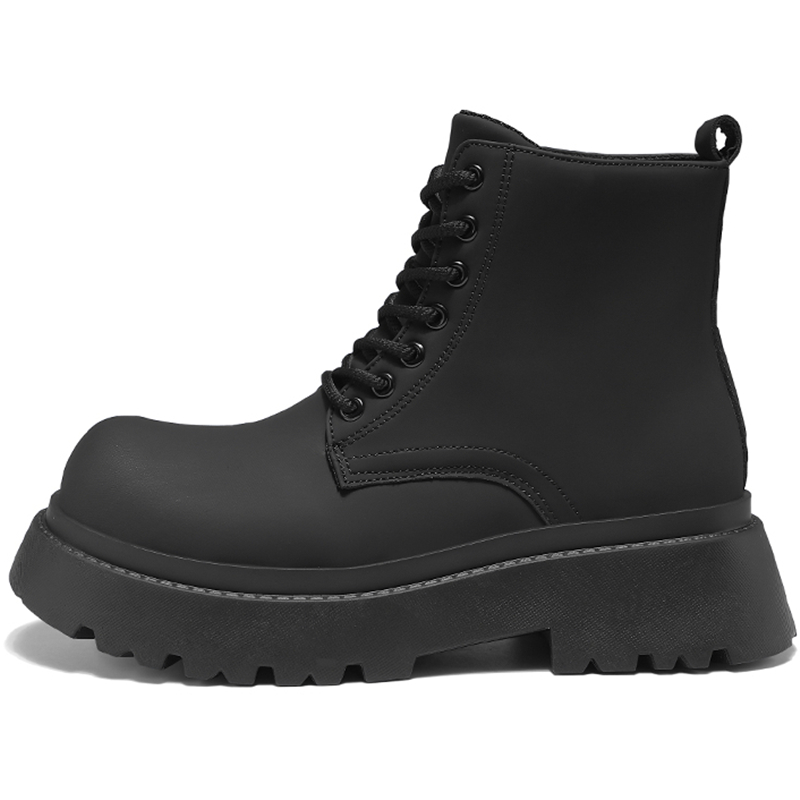 JKEM Короткие мужские ботинки Martin до середины голени, черные
JKEM Короткие мужские ботинки Martin до середины голени, черные