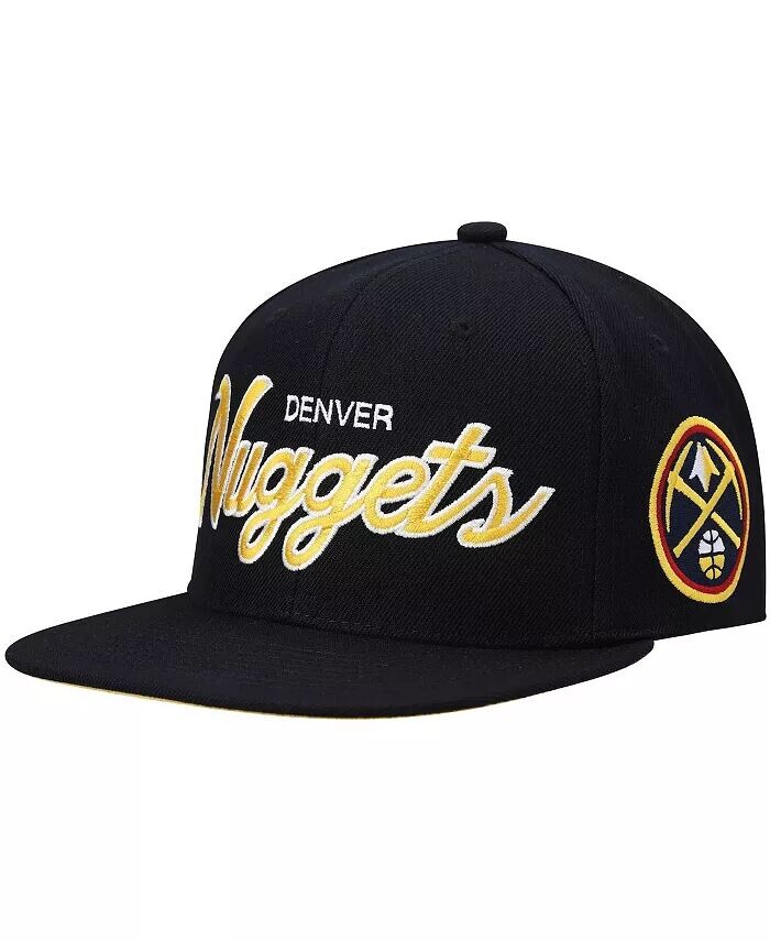 Мужская черная кепка Denver Nuggets Hardwood Classics Script 2.0 Snapback Mitchell & Ness, черный
Мужская черная кепка Denver Nuggets Hardwood Classics Script 2.0 Snapback Mitchell & Ness, черный
