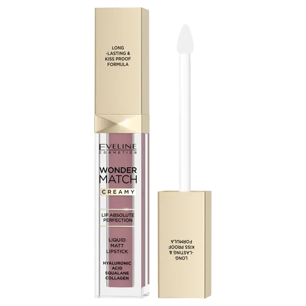 Матовая жидкая помада 04a цветок мальвы, 6,8 мл Eveline Cosmetics Wonder match, цвет 04a mallow flower
Матовая жидкая помада 04a цветок мальвы, 6,8 мл Eveline Cosmetics Wonder match, цвет 04a mallow flower