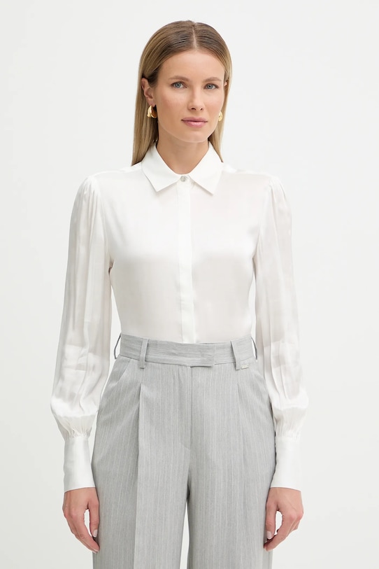 Рубашка с добавлением шелка Fracomina, бежевый
Рубашка с добавлением шелка Fracomina, бежевый