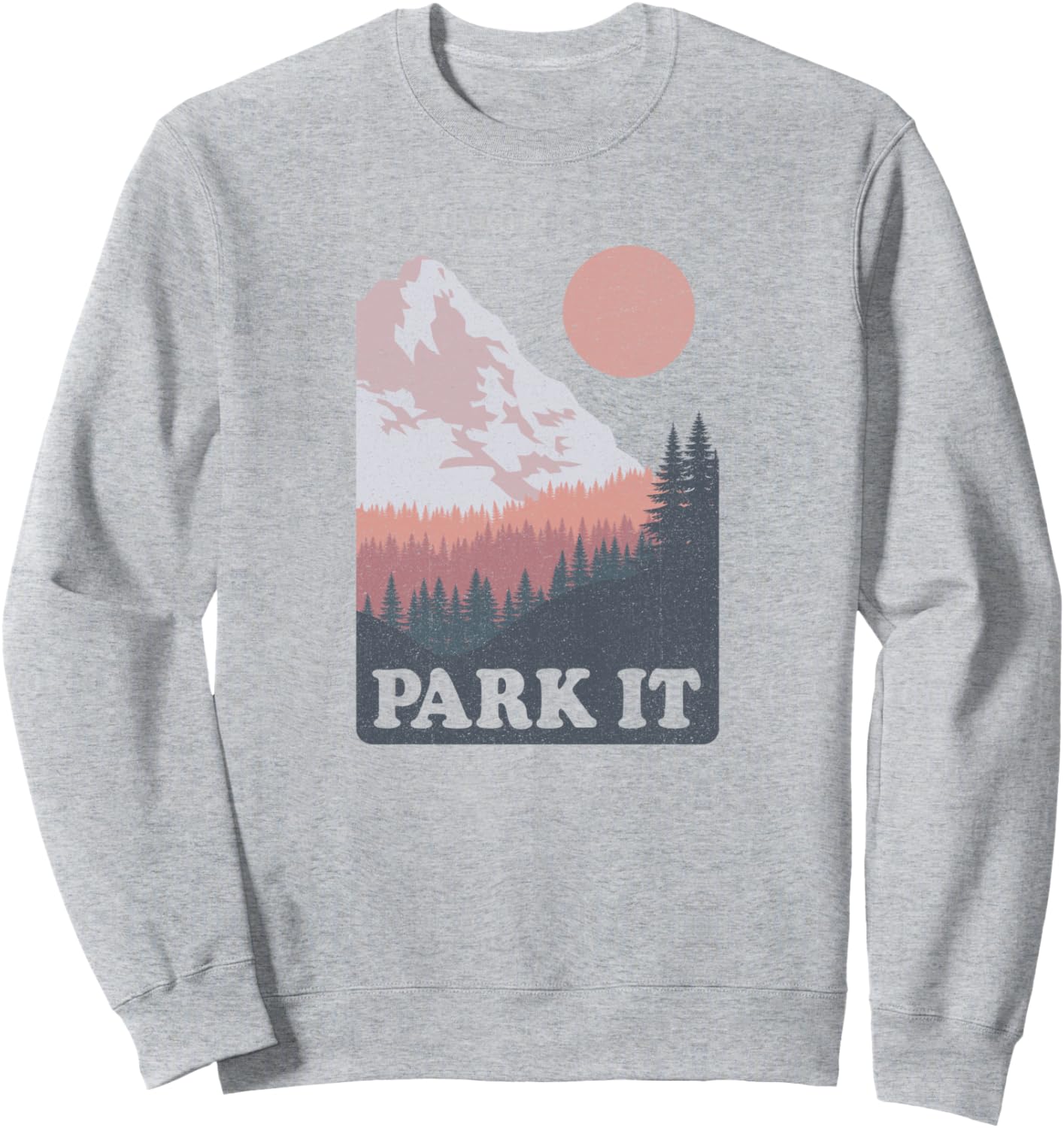 Толстовка Park It с изображением горного и лесного пейзажа Trendy Apparel, серый
Толстовка Park It с изображением горного и лесного пейзажа Trendy Apparel, серый