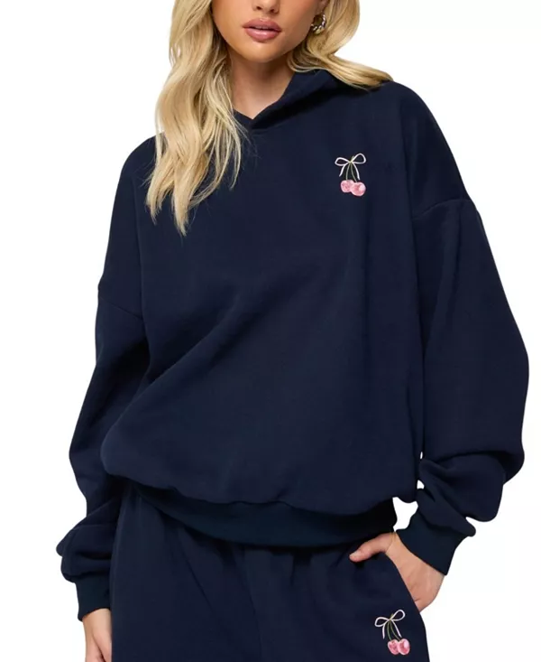 Я не гонюсь, я притягиваю худи Edikted, синий
Я не гонюсь, я притягиваю худи Edikted, синий