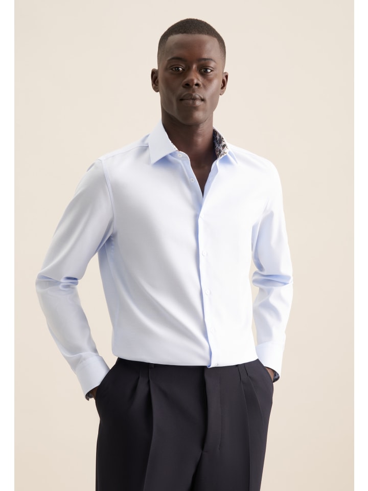 Рубашка Seidensticker, светло-синий
Рубашка Seidensticker, светло-синий