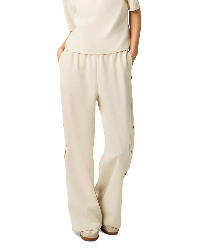 Широкие брюки Josta Snap Seam с застежкой ba&sh, слоновая кость/кремовый
Широкие брюки Josta Snap Seam с застежкой ba&sh, слоновая кость/кремовый