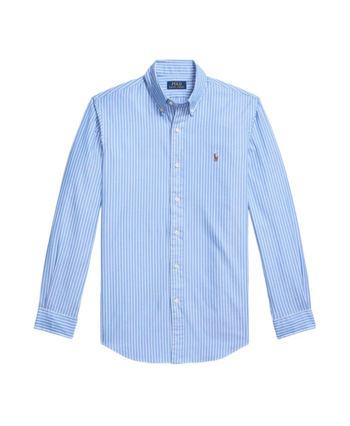 Сине-Белая рубашка осень-зима 2025 Polo Ralph Lauren, синий
Сине-Белая рубашка осень-зима 2025 Polo Ralph Lauren, синий