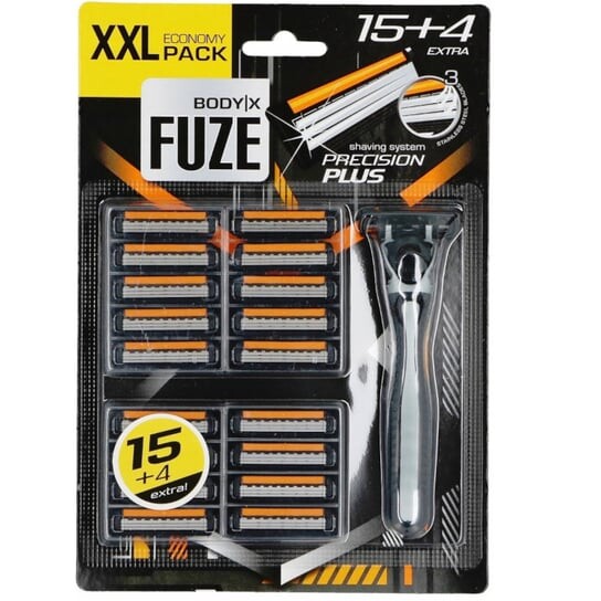 Бритва, 15+4 шт (Импорт Германия) Body-X MEN, Abody
Бритва, 15+4 шт (Импорт Германия) Body-X MEN, Abody