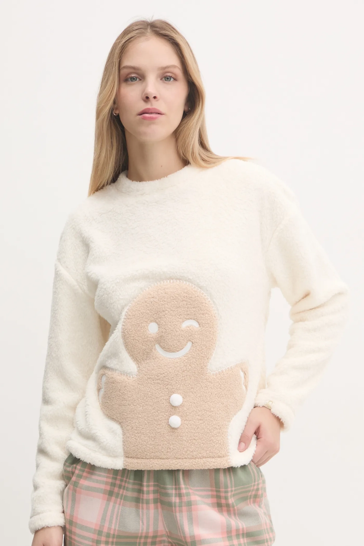 Ночная толстовка United Colors of Benetton, бежевый
Ночная толстовка United Colors of Benetton, бежевый