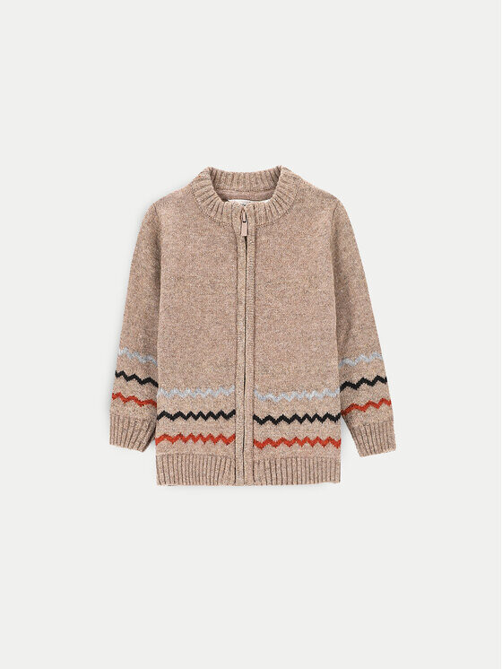 Кардиган стандартного кроя Coccodrillo, бежевый 
Кардиган стандартного кроя Coccodrillo, бежевый