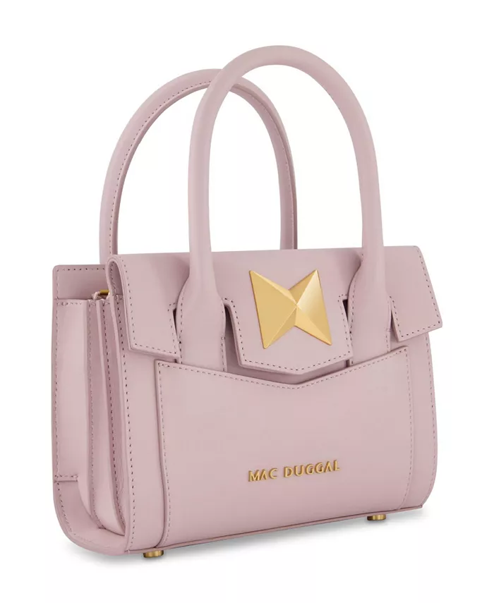 Сумка-тоут из кожи малого размера с позолоченной фурнитурой Mac Duggal, фиолетовый
Сумка-тоут из кожи малого размера с позолоченной фурнитурой Mac Duggal, фиолетовый