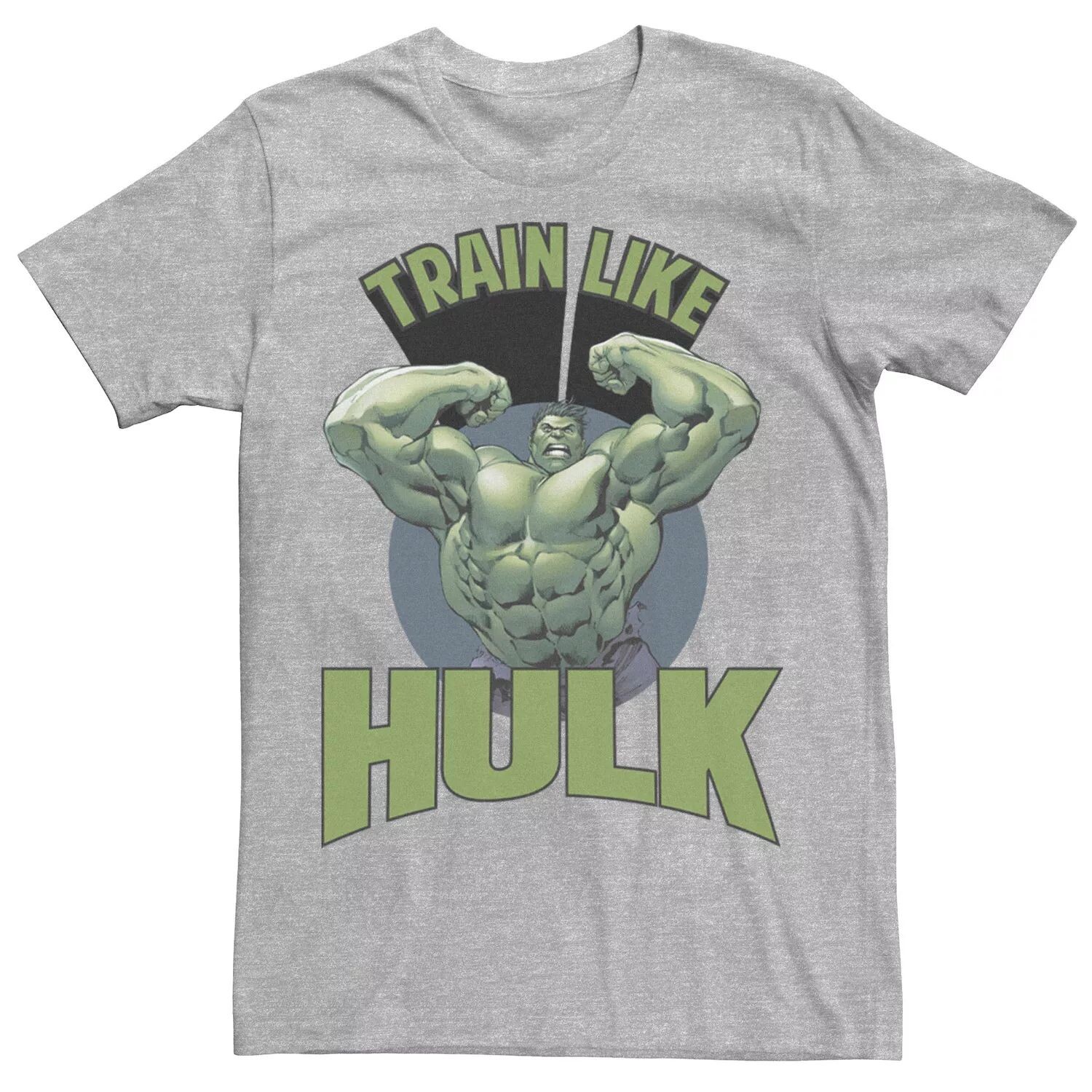 Мужская футболка Marvel Train Like Hulk в стиле ретро с круглым портретом и графическим рисунком
Мужская футболка Marvel Train Like Hulk в стиле ретро с круглым портретом и графическим рисунком