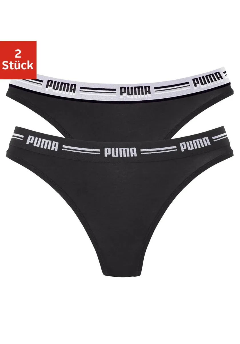 Трусики PUMA "Iconic" (2 шт. в упаковке), с мягкими манжетами с логотипом, черный
Трусики PUMA "Iconic" (2 шт. в упаковке), с мягкими манжетами с логотипом, черный