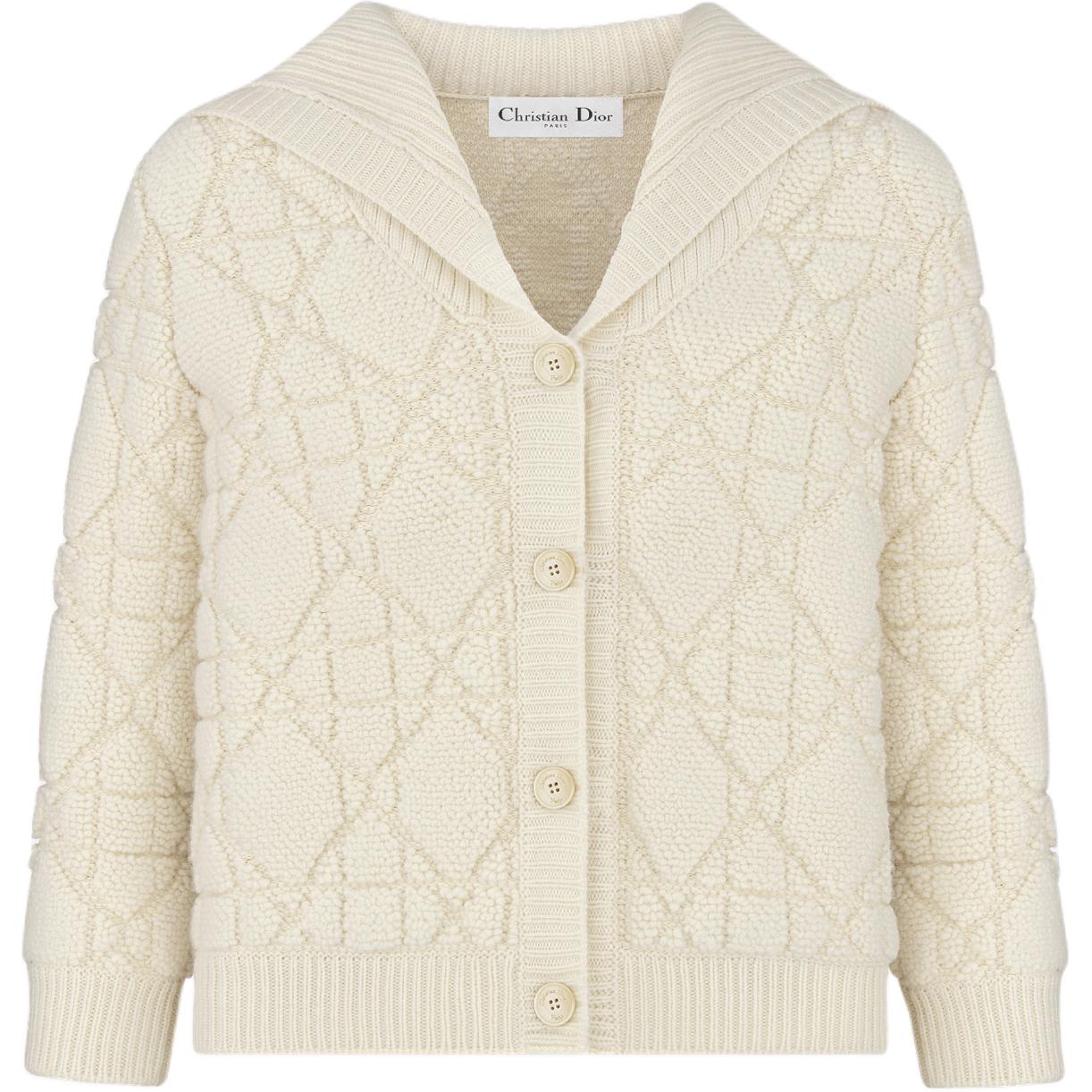 DIOR SS25 Вязаный свитер Women's Ecru
DIOR SS25 Вязаный свитер Women's Ecru