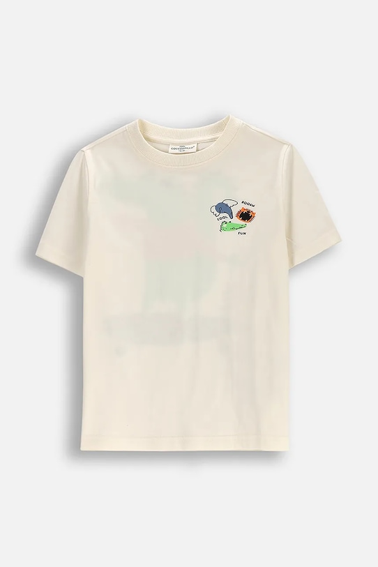 Детская хлопковая футболка Coccodrillo, бежевый
Детская хлопковая футболка Coccodrillo, бежевый