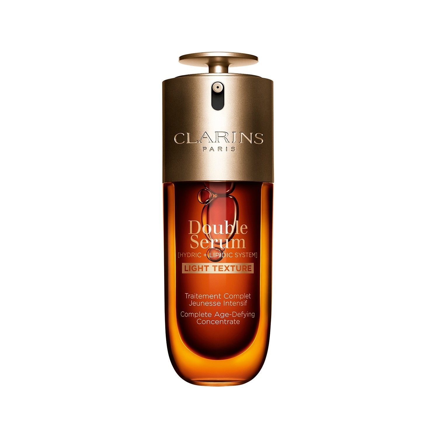 Сыворотка для лица double serum light texture Clarins, объем 75 мл
Сыворотка для лица double serum light texture Clarins, объем 75 мл