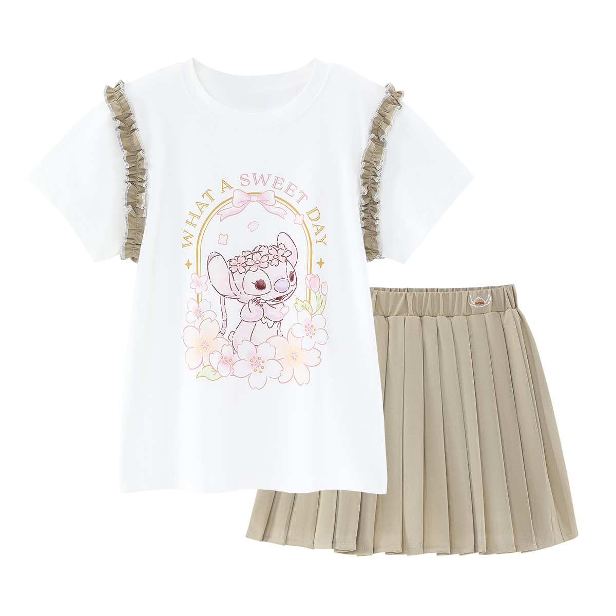 Детский комплект с юбкой для детей 3-7 лет Disney, хаки
Детский комплект с юбкой для детей 3-7 лет Disney, хаки