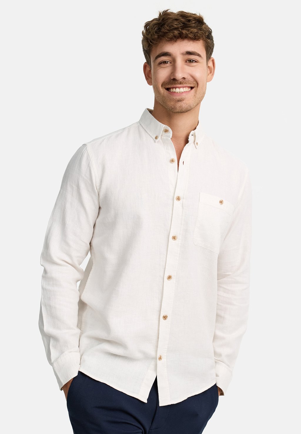 Рубашка LANGARM INNIELL INDICODE JEANS, слоновая кость
Рубашка LANGARM INNIELL INDICODE JEANS, слоновая кость