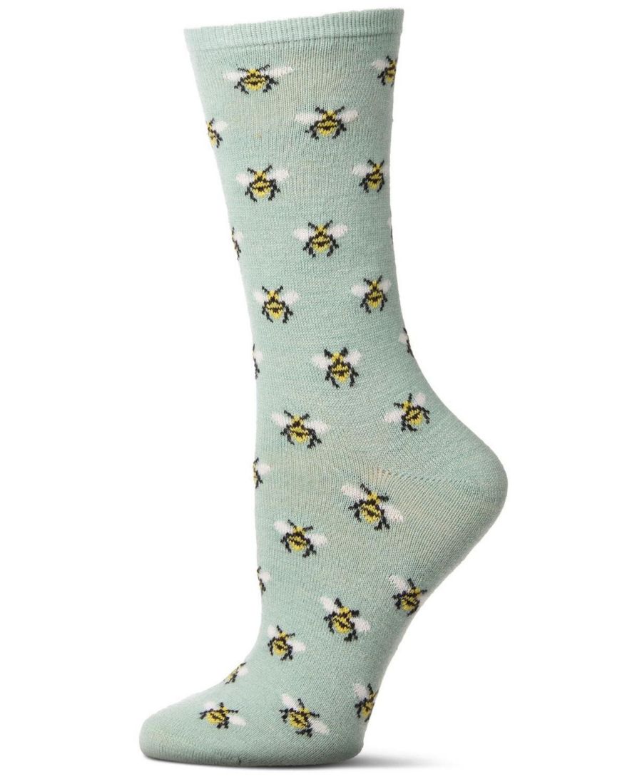 Женские носки Bee из смеси кашемира MeMoi, Sage green
Женские носки Bee из смеси кашемира MeMoi, Sage green