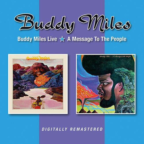 CD диск Miles, Buddy: Buddy Miles Live / A Message For The People
CD диск Miles, Buddy: Buddy Miles Live / A Message For The People