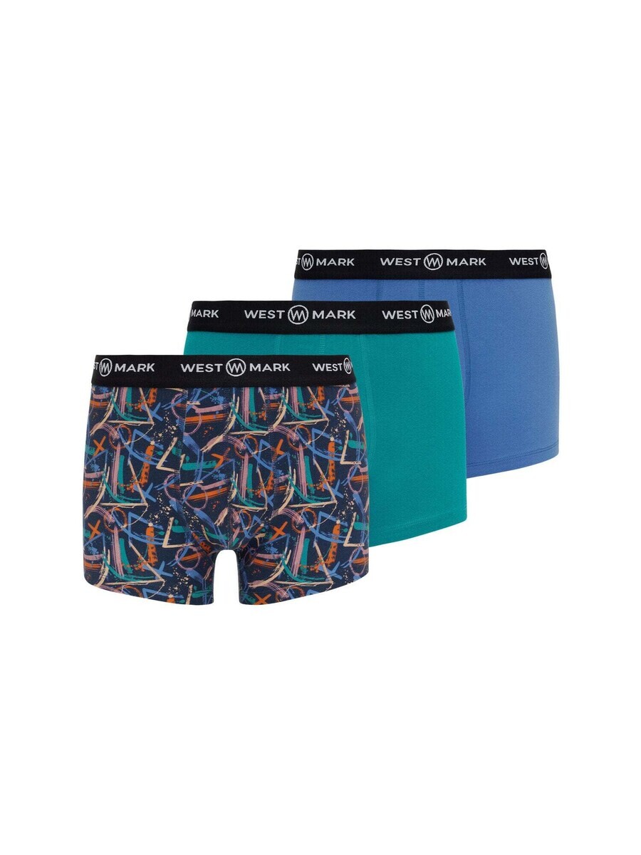 Трусы WESTMARK LONDON Boxer shorts Oscar, цвет blue/turquoise
Трусы WESTMARK LONDON Boxer shorts Oscar, цвет blue/turquoise