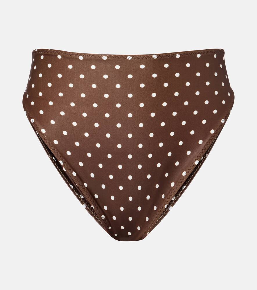 Бикини-трусики с высокой талией в горошек Same, Brown Polka Dot
Бикини-трусики с высокой талией в горошек Same, Brown Polka Dot