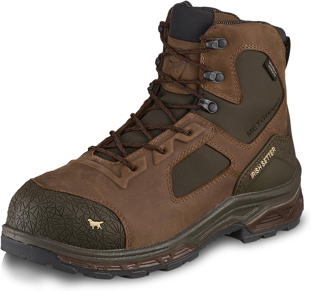Рабочие ботинки Irish Setter, Kasota, мужские, 15 см, водонепроницаемые, с неметаллическим защитным носком и внутренней защитой пятки, коричневый
Рабочие ботинки Irish Setter, Kasota, мужские, 15 см, водонепроницаемые, с неметаллическим защитным носком и внутренней защитой пятки, коричневый