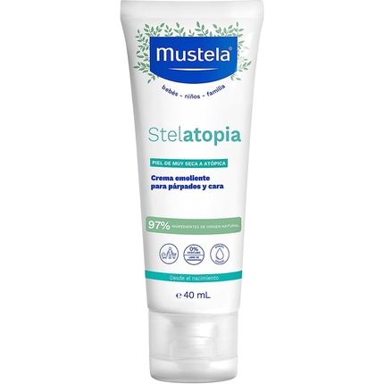 Stelatopia Смягчающий крем для лица 40мл Mustela
Stelatopia Смягчающий крем для лица 40мл Mustela