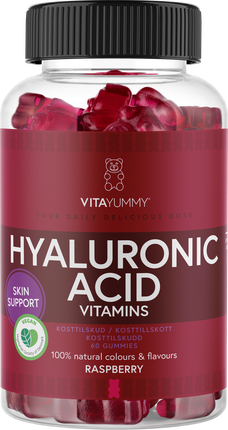 Гиалуроновая кислота - Малина - 60 шт Vitayummy
Гиалуроновая кислота - Малина - 60 шт Vitayummy