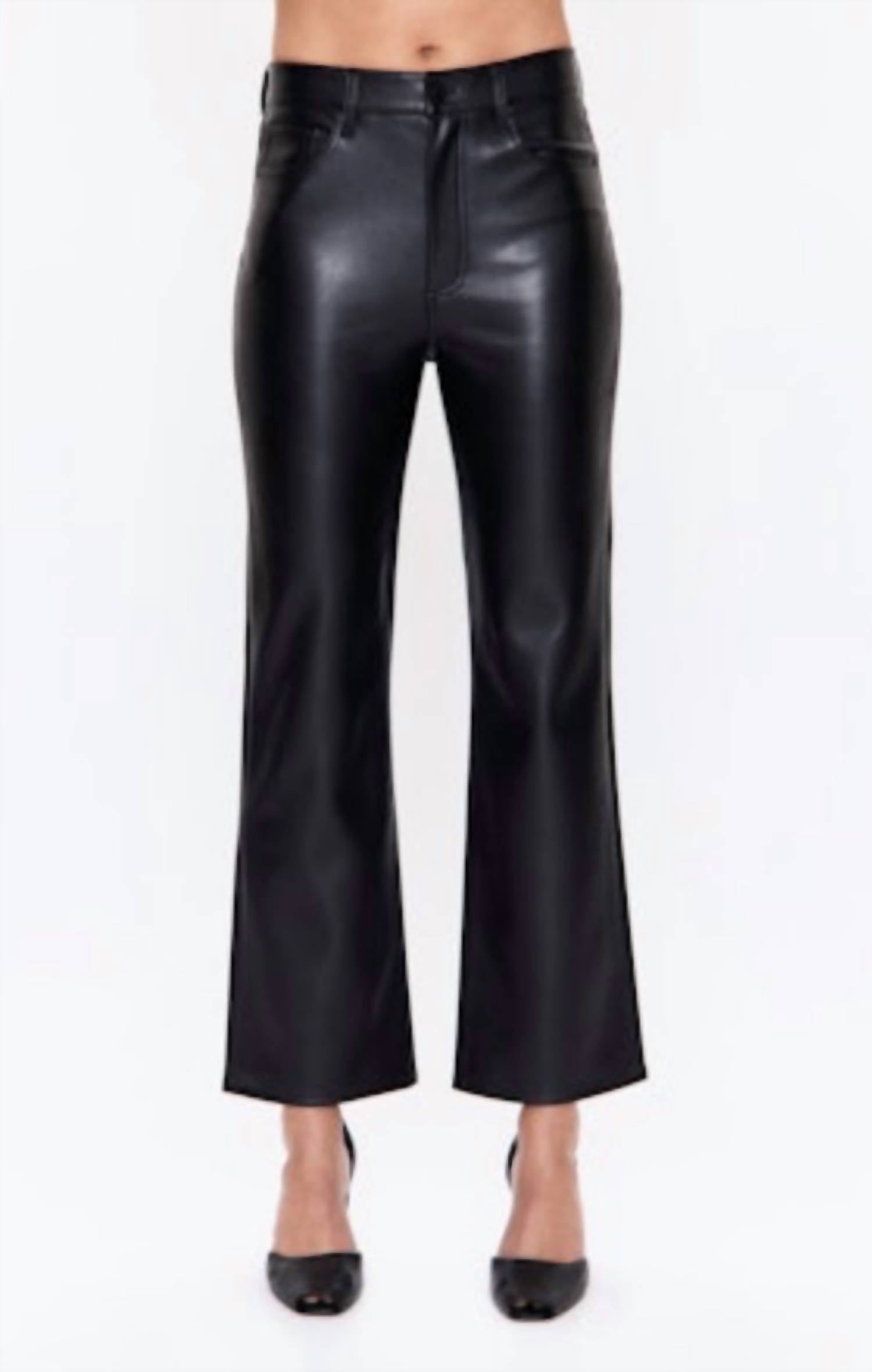 PISTOLA Винтажные брюки Ally с высокой посадкой и расклешенными штанинами, цвет оникс
PISTOLA Винтажные брюки Ally с высокой посадкой и расклешенными штанинами, цвет оникс