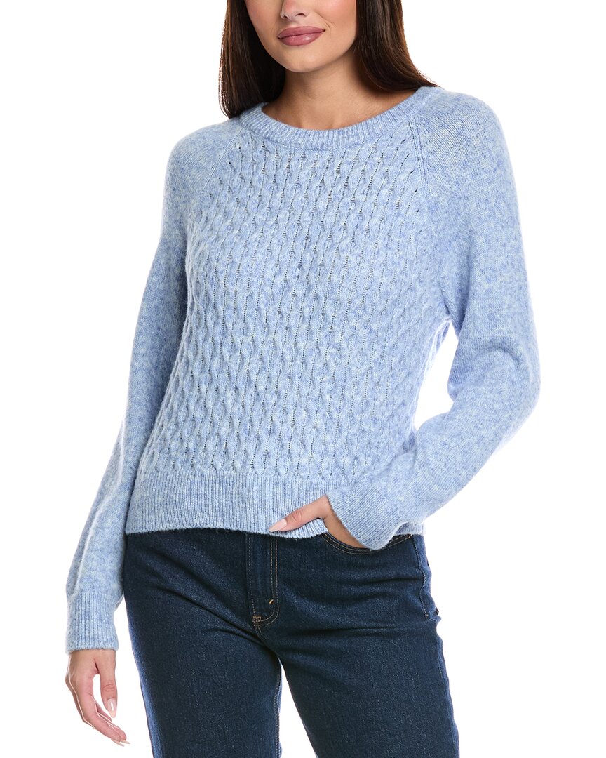 Ажурный свитер из шерстяной смести с принтом пейсли &Isla, синий
Ажурный свитер из шерстяной смести с принтом пейсли &Isla, синий