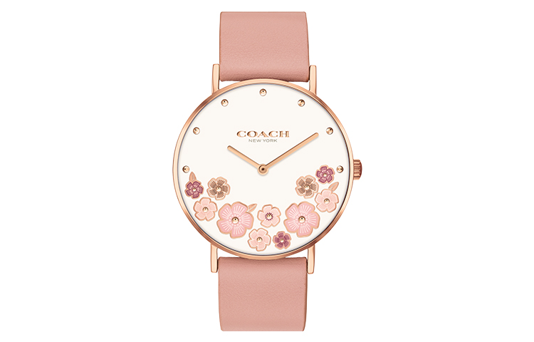 Часы Perry с кварцевым механизмом, на кожаном ремешке, с белым циферблатом, женские часы COACH
Часы Perry с кварцевым механизмом, на кожаном ремешке, с белым циферблатом, женские часы COACH