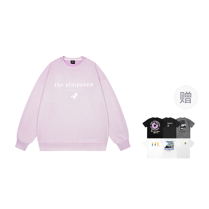 Свитшот для осени и зимы унисекс The Simpsons, розовый
Свитшот для осени и зимы унисекс The Simpsons, розовый