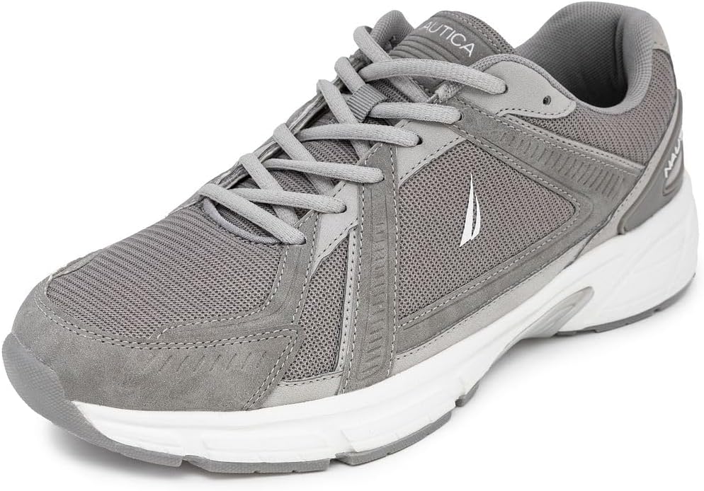 Мужские кроссовки Nautica для бега, спортивные, модные, с шнуровкой, мягкие для тренировок, тенниса - с амортизацией, дышащие, легкие и удобные, серый
Мужские кроссовки Nautica для бега, спортивные, модные, с шнуровкой, мягкие для тренировок, тенниса - с амортизацией, дышащие, легкие и удобные, серый