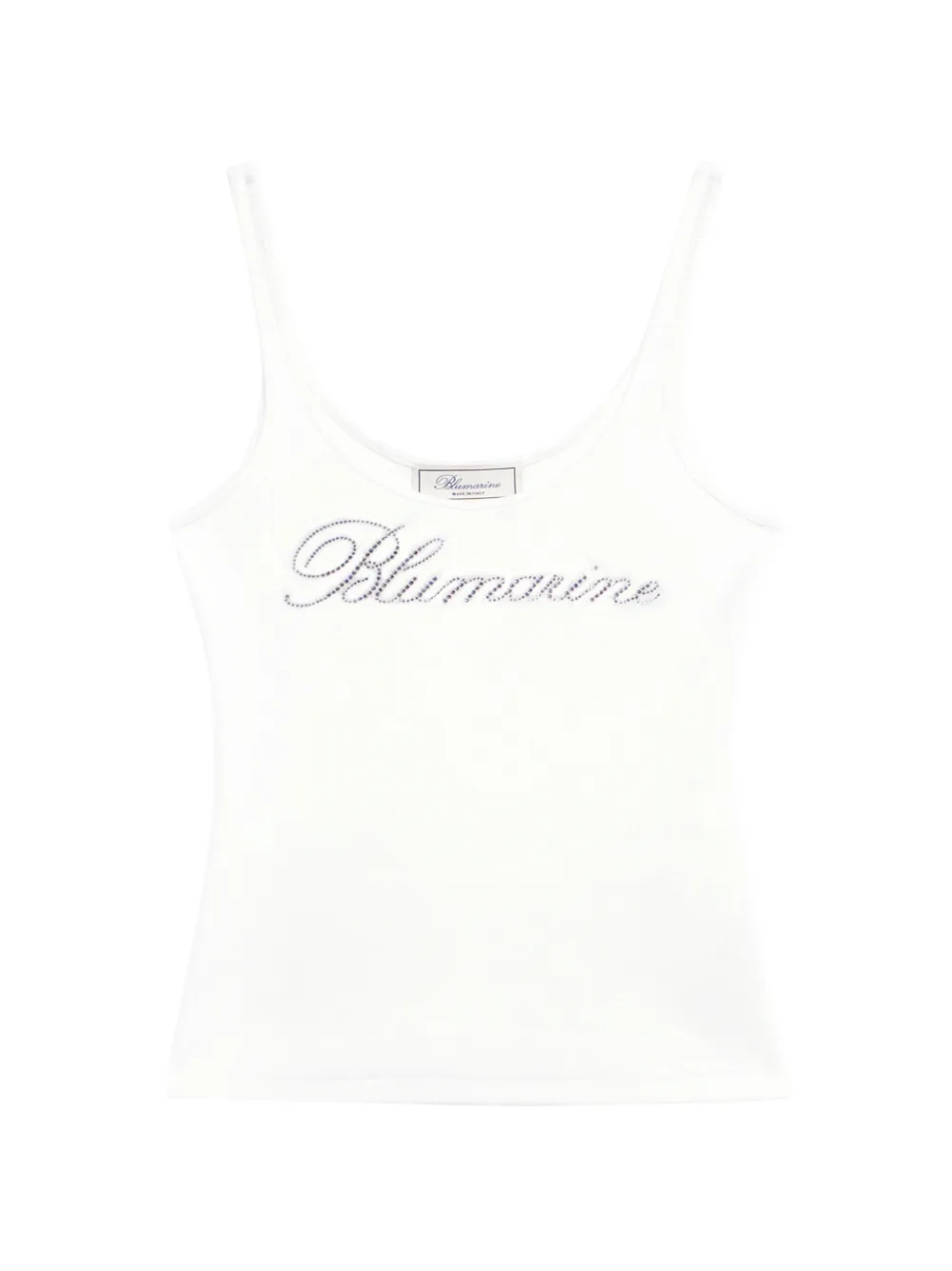 Топ с вышитым логотипом BLUMARINE, белый
Топ с вышитым логотипом BLUMARINE, белый