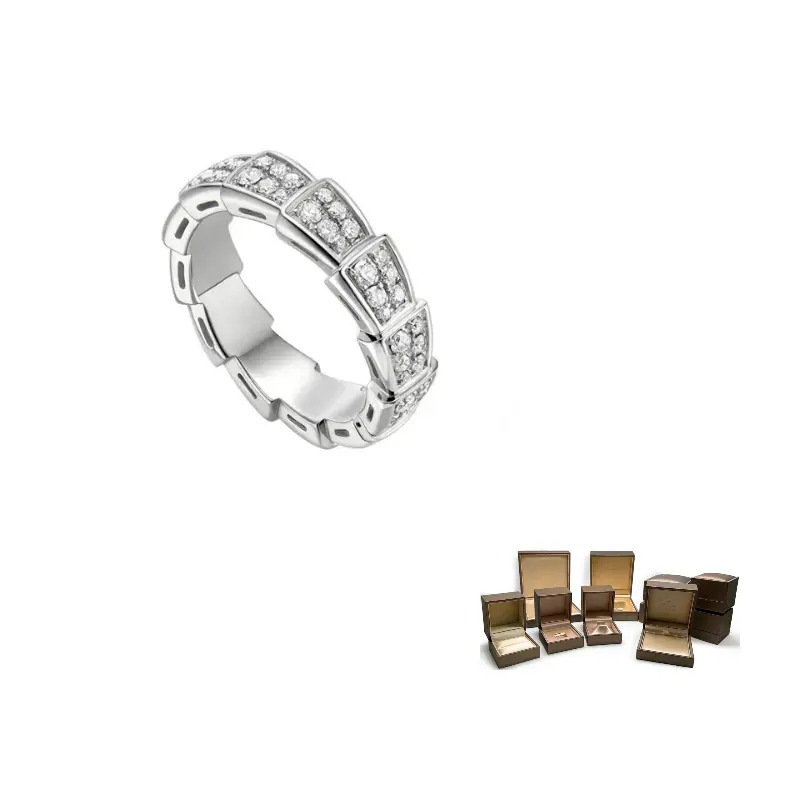 BVLGARI Серпенти Вайпер кольцо из белого золота 585 пробы унисекс
BVLGARI Серпенти Вайпер кольцо из белого золота 585 пробы унисекс