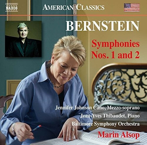 CD диск Bernstein / Thibaudet / Cano / Alsop: Leonard Bernstein: Symphonies Nos. 1 & 2
CD диск Bernstein / Thibaudet / Cano / Alsop: Leonard Bernstein: Symphonies Nos. 1 & 2