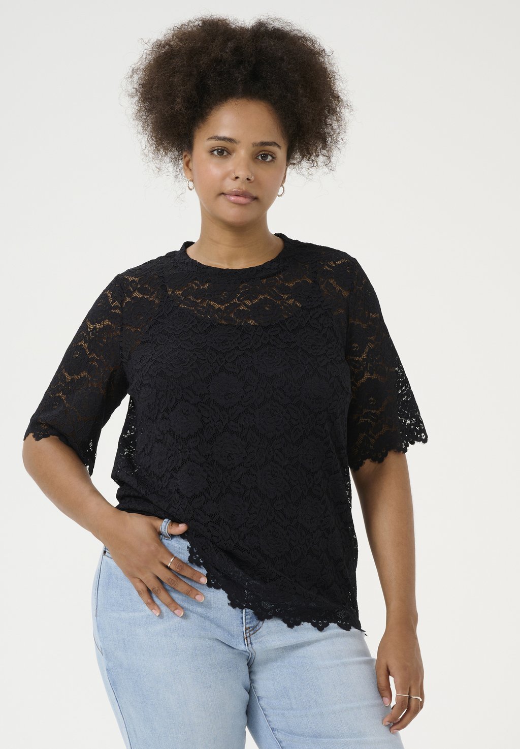Блуза JAIDA Kaffe Curve, черный
Блуза JAIDA Kaffe Curve, черный