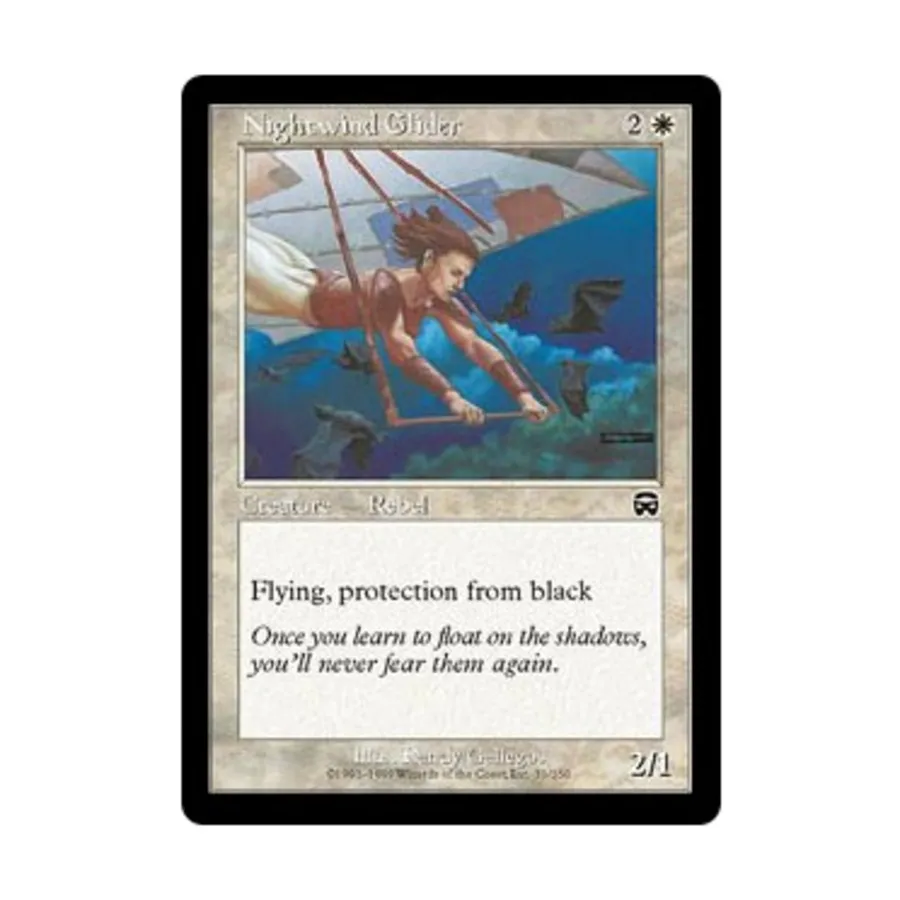 CCG Планер ночного ветра (клавиша C), MTG - Mercadian Masques
CCG Планер ночного ветра (клавиша C), MTG - Mercadian Masques